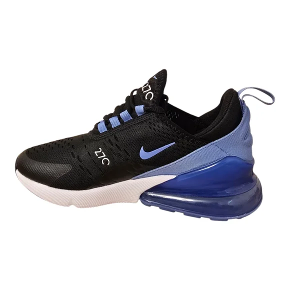 Nike Air Max 270 Women’s Size 6.5 Black Royal Pulse AH6789-015 Running Shoes - Picture 2 of 12